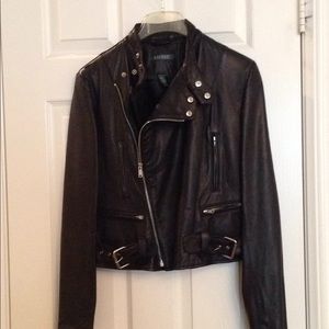 Black Leather Women's Jacket